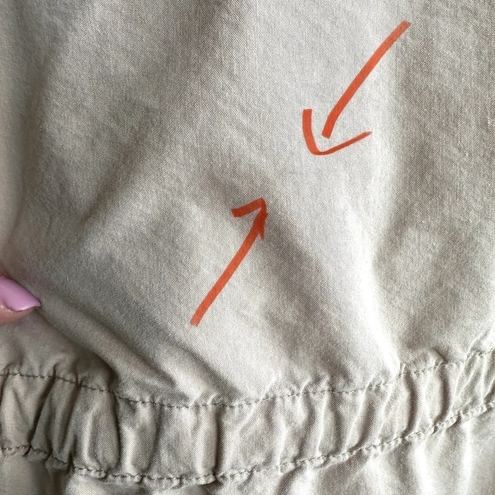 Steve Madden spring jacket, zip front with drawstring waist, cotton blend - Picture 13 of 16